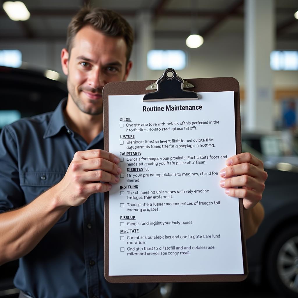 Nissan Maintenance Checklist