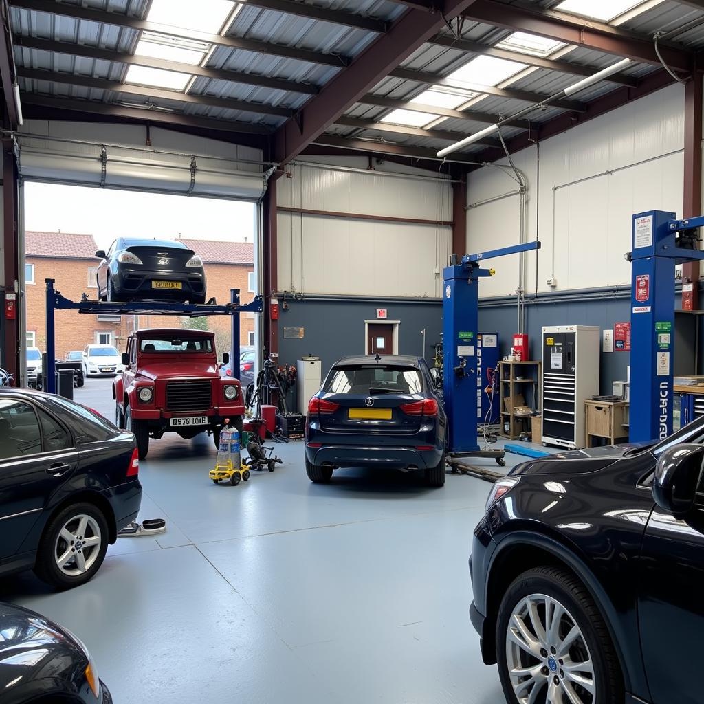 Car aircon service at a Norwich garage