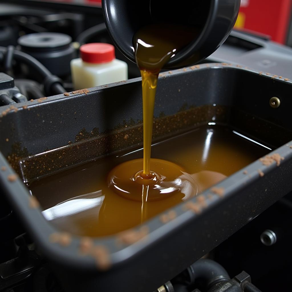 Oil Drain and Fluid Exchange