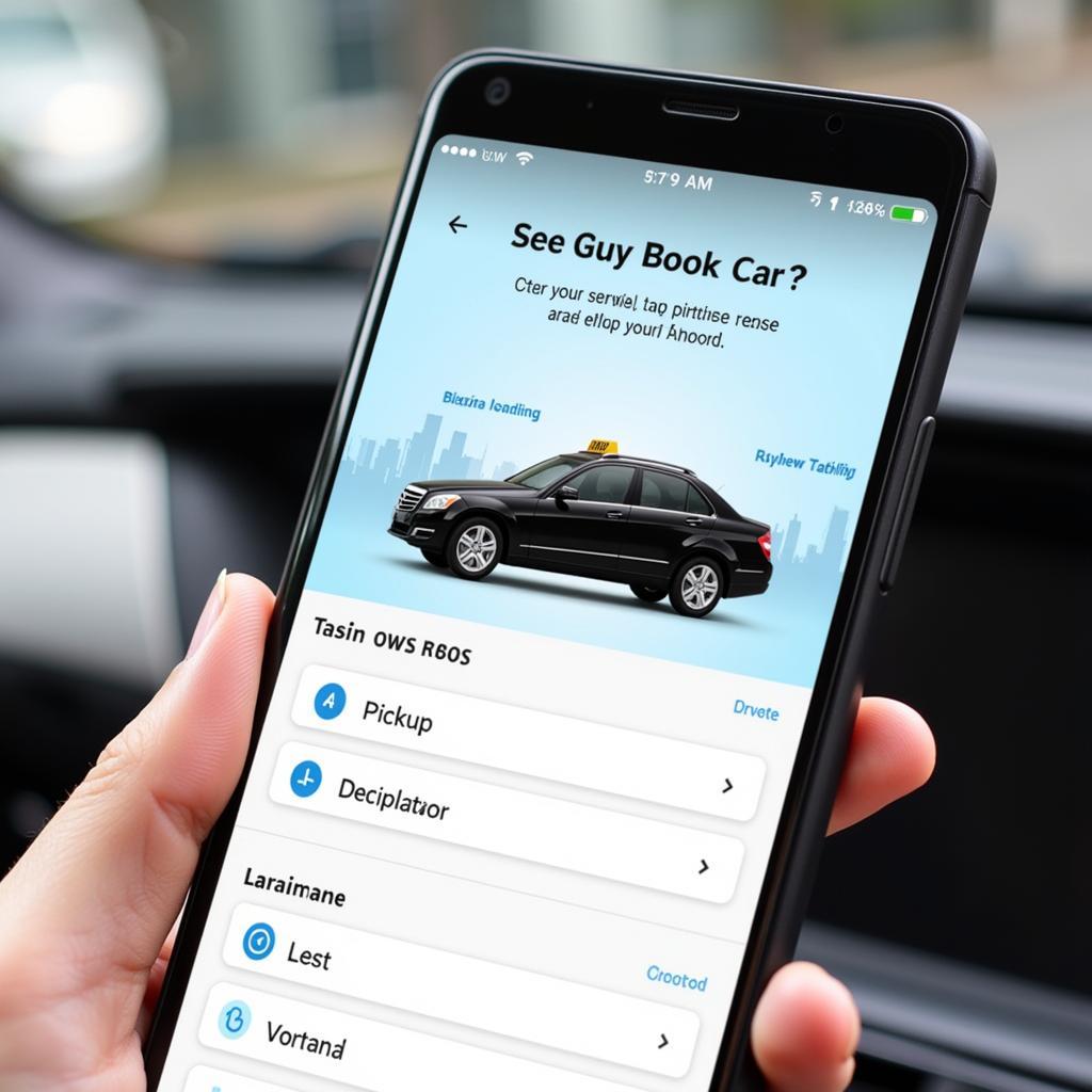 Online booking platform for black car services