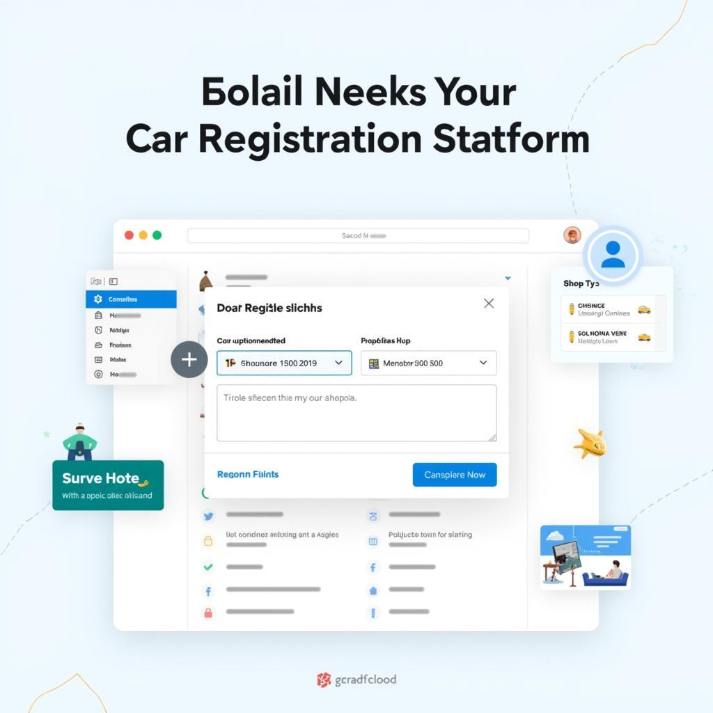 Online Car Registration Platform