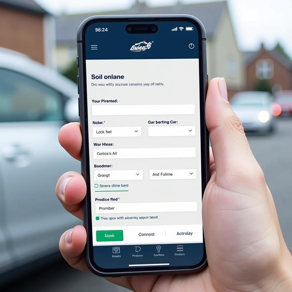 Online car service booking in Barrow in Furness