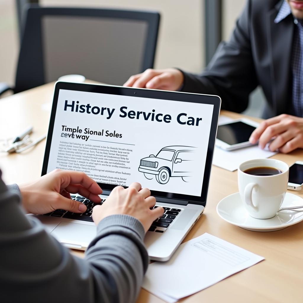 Online Car Service Records