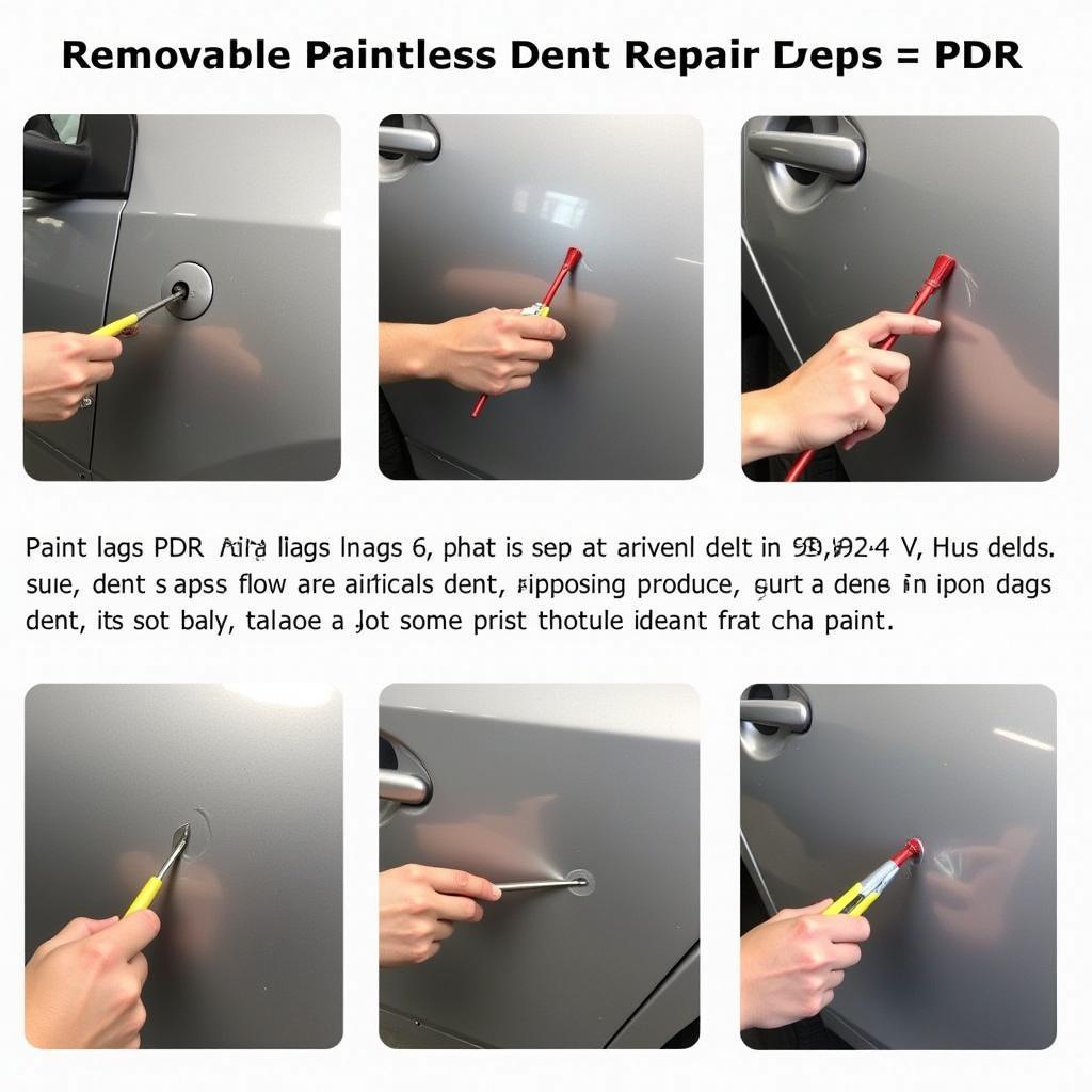 Paintless Dent Repair Process