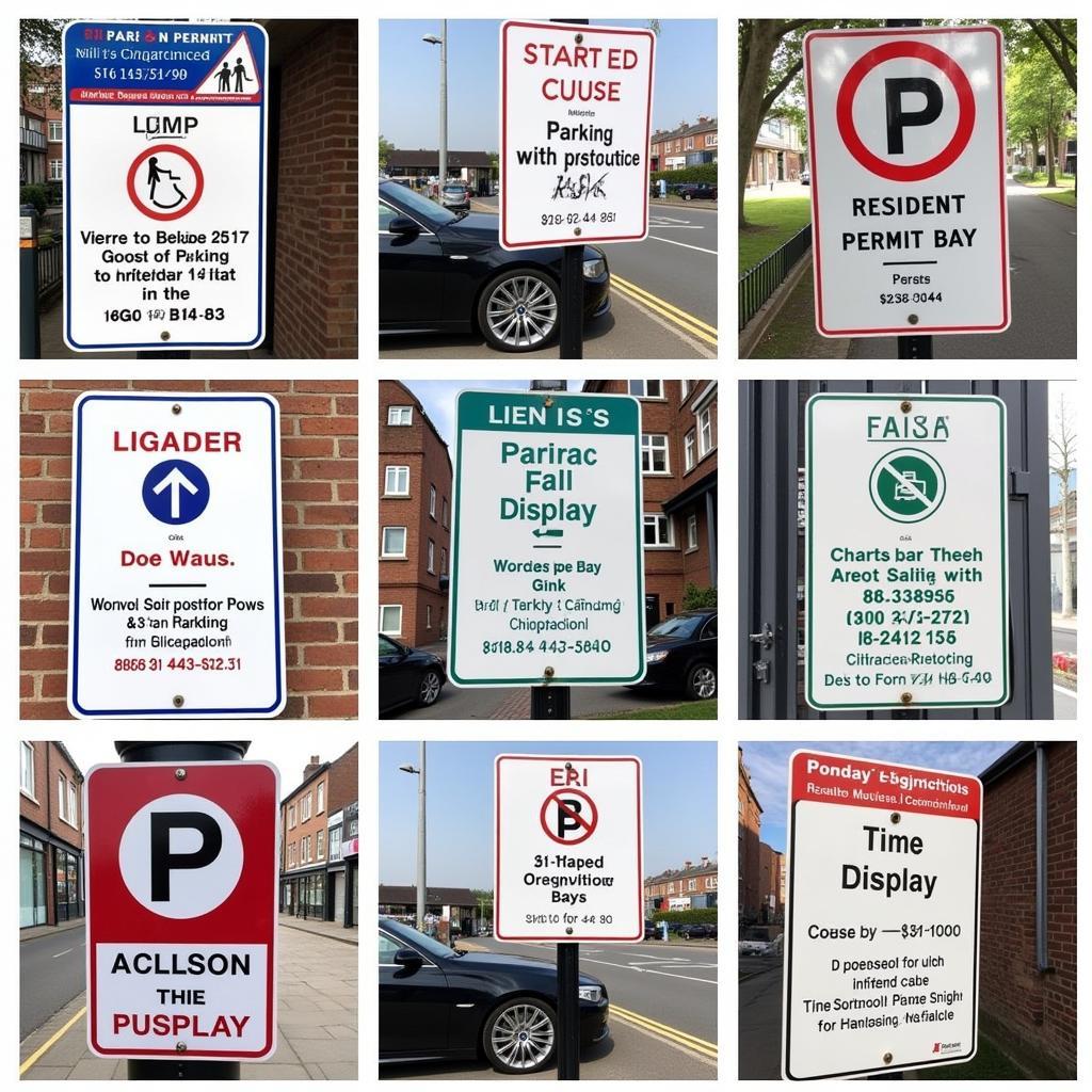 Parking Signs and Regulations in EC6