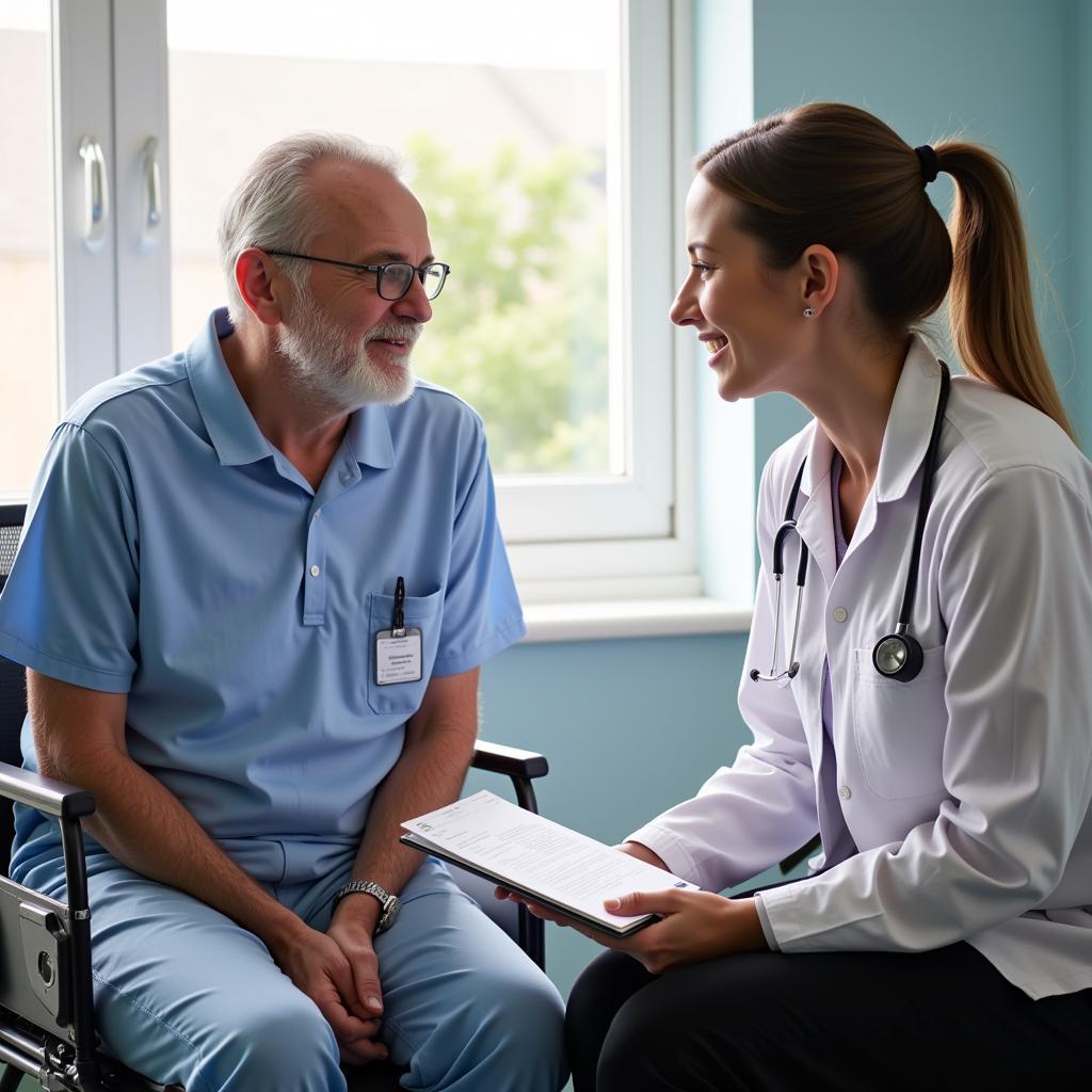 Patient Meeting with Case Manager