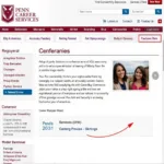 University of Pennsylvania Career Services website homepage