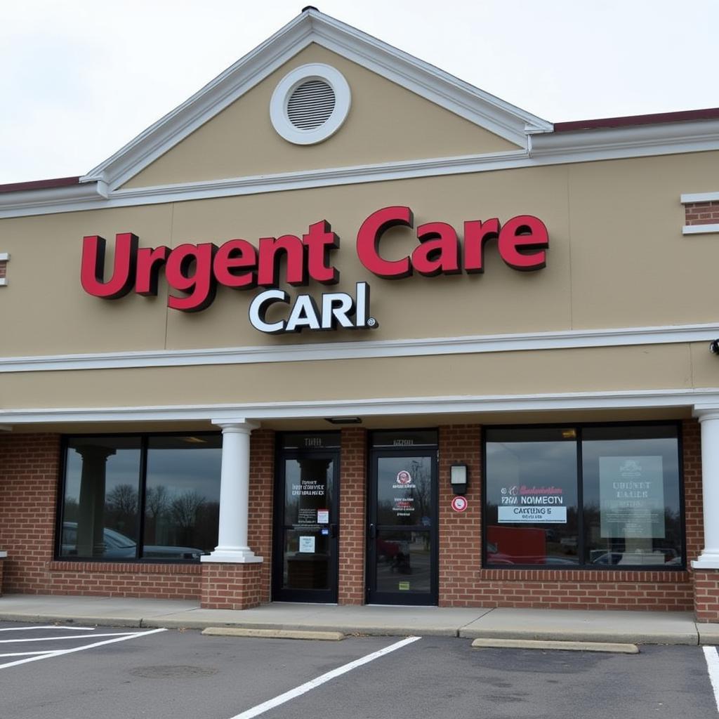 Modern and inviting exterior of Penn State Urgent Care