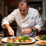 Personal Chef Preparing a Meal