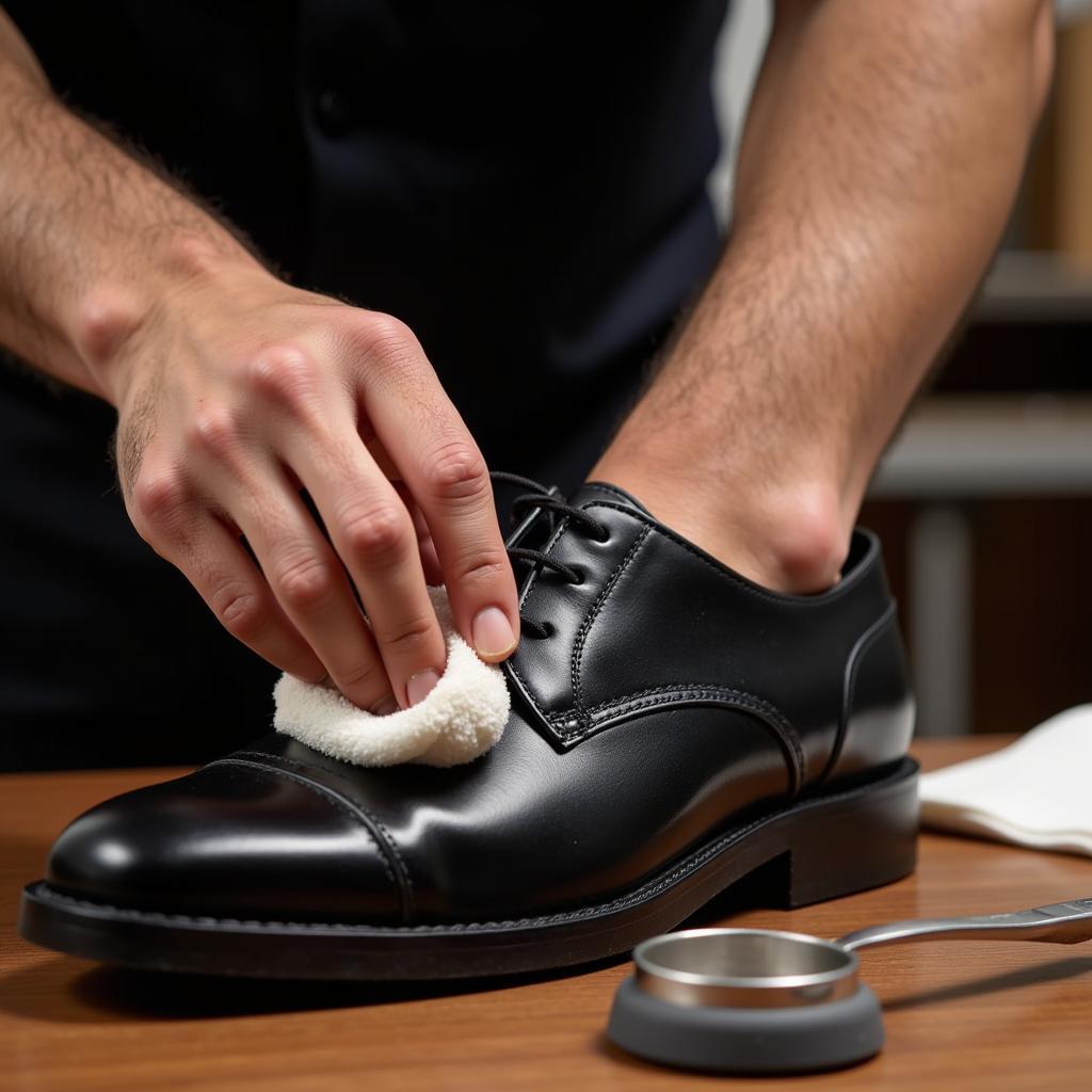 Polishing Service Shoes