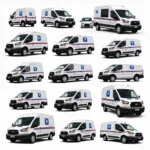 Various Postal Service Vehicles