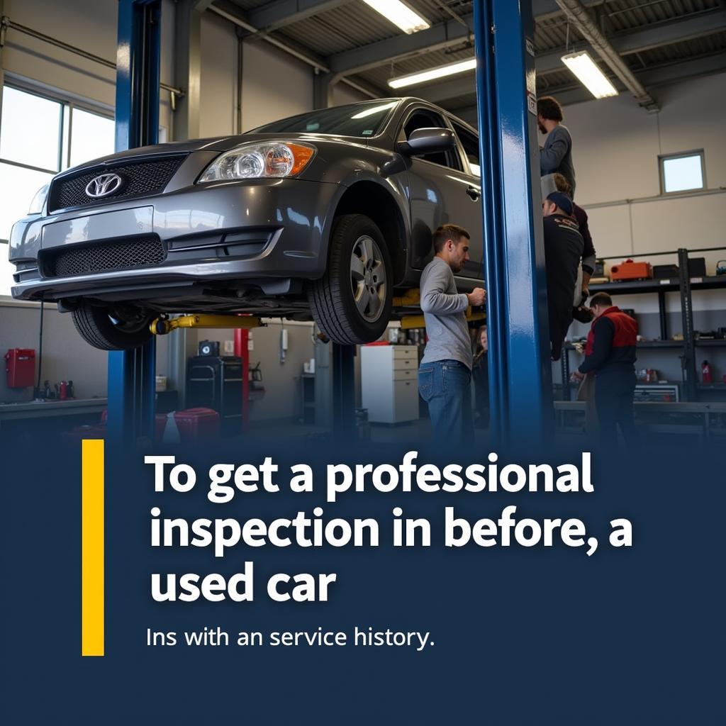 Importance of pre-purchase car inspection