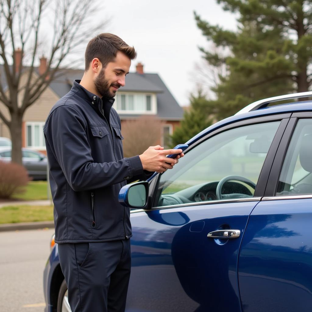 Princeton Car Lockout Service Calling For Help