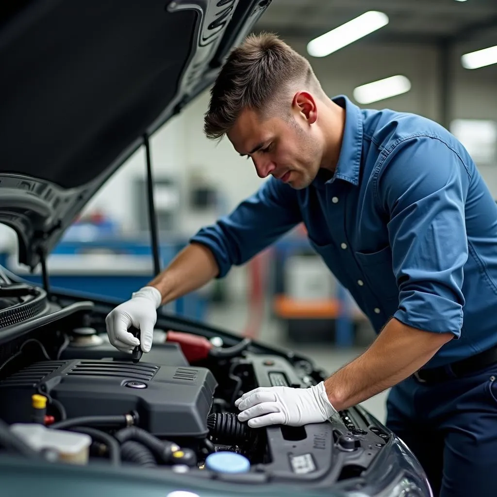 Professional Car Engine Wash Service