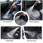 Professional Car Mat Cleaning Process