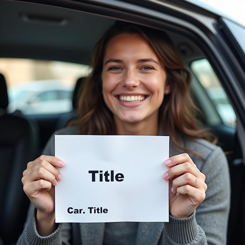 Receiving Your Car Title