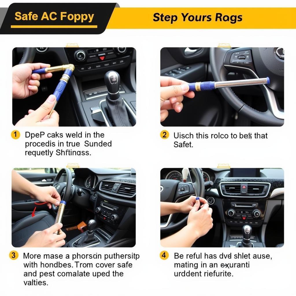 Recharging Car AC Refrigerant