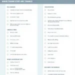 Car Maintenance Checklist