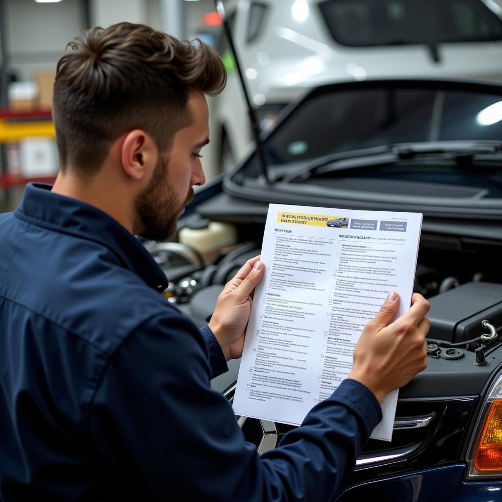 Renault Service Checklist