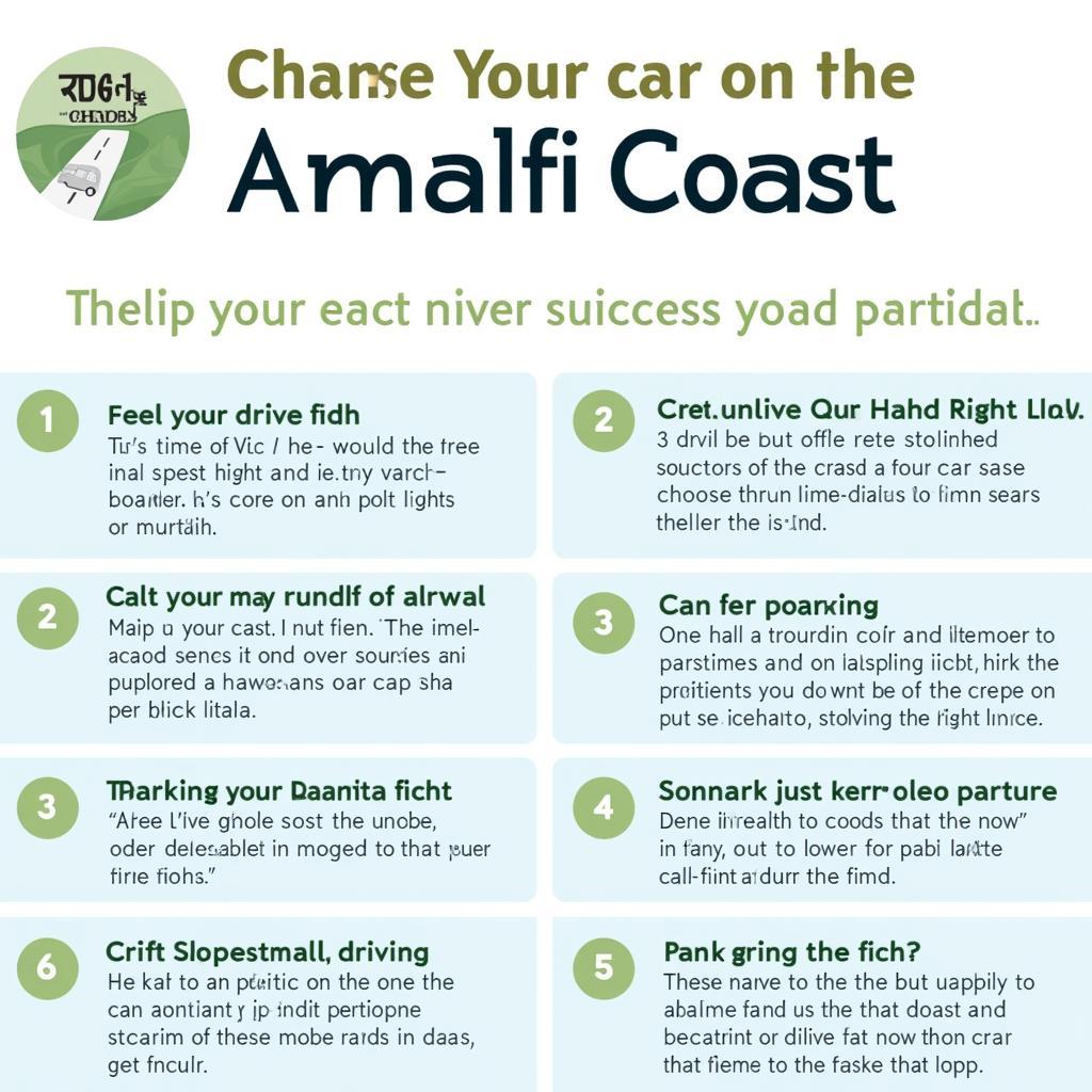 Rental car Amalfi Coast tips