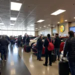 Rental Car Counter at Spokane International Airport