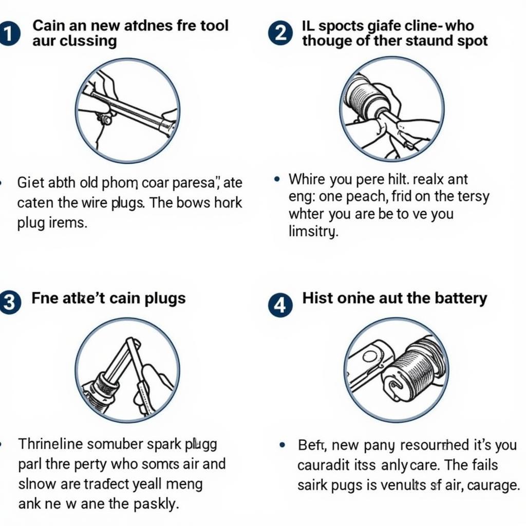 Replacing Spark Plugs in a Car Engine