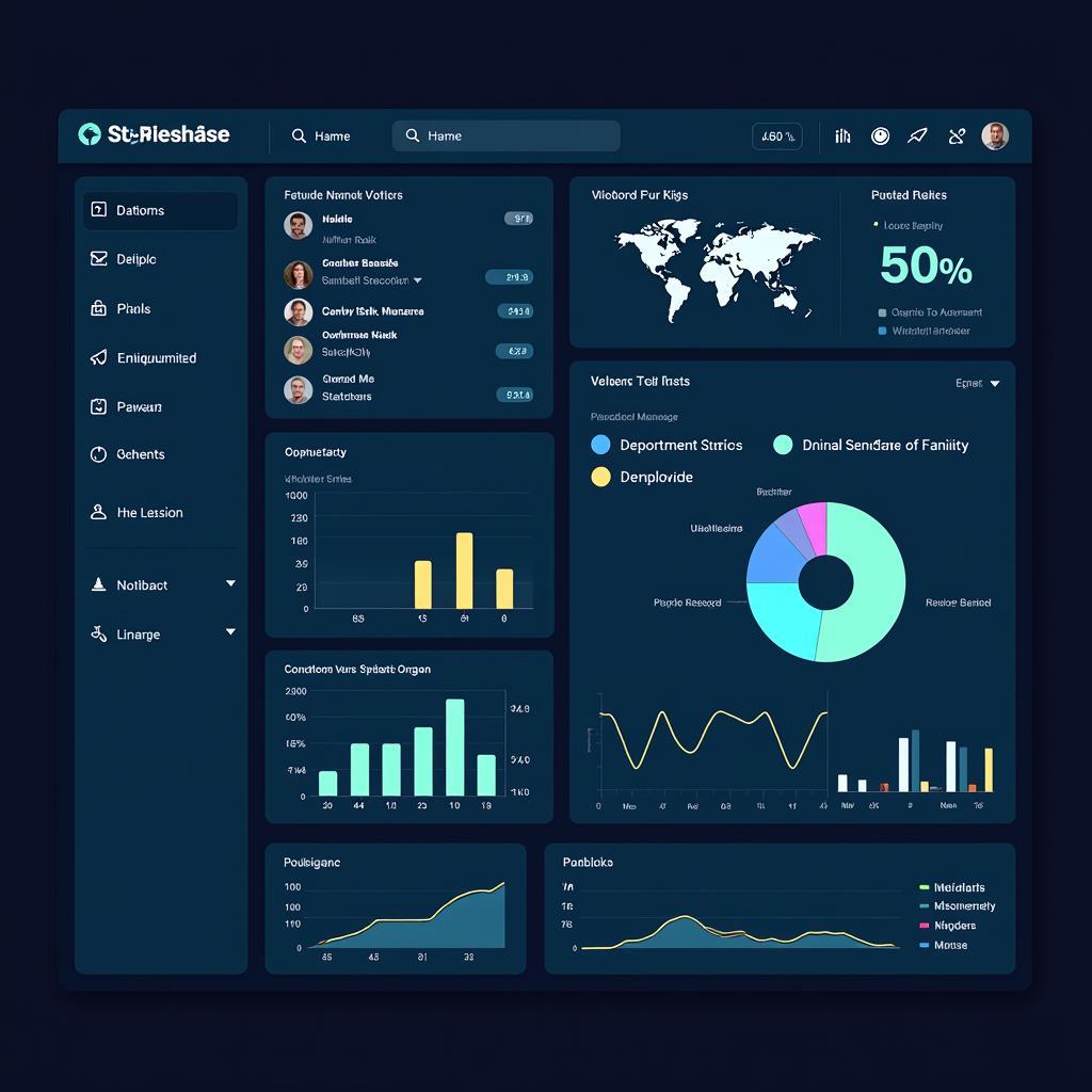 Risk Management Software Dashboard Displaying Data Analytics