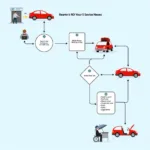 Car service process flow chart