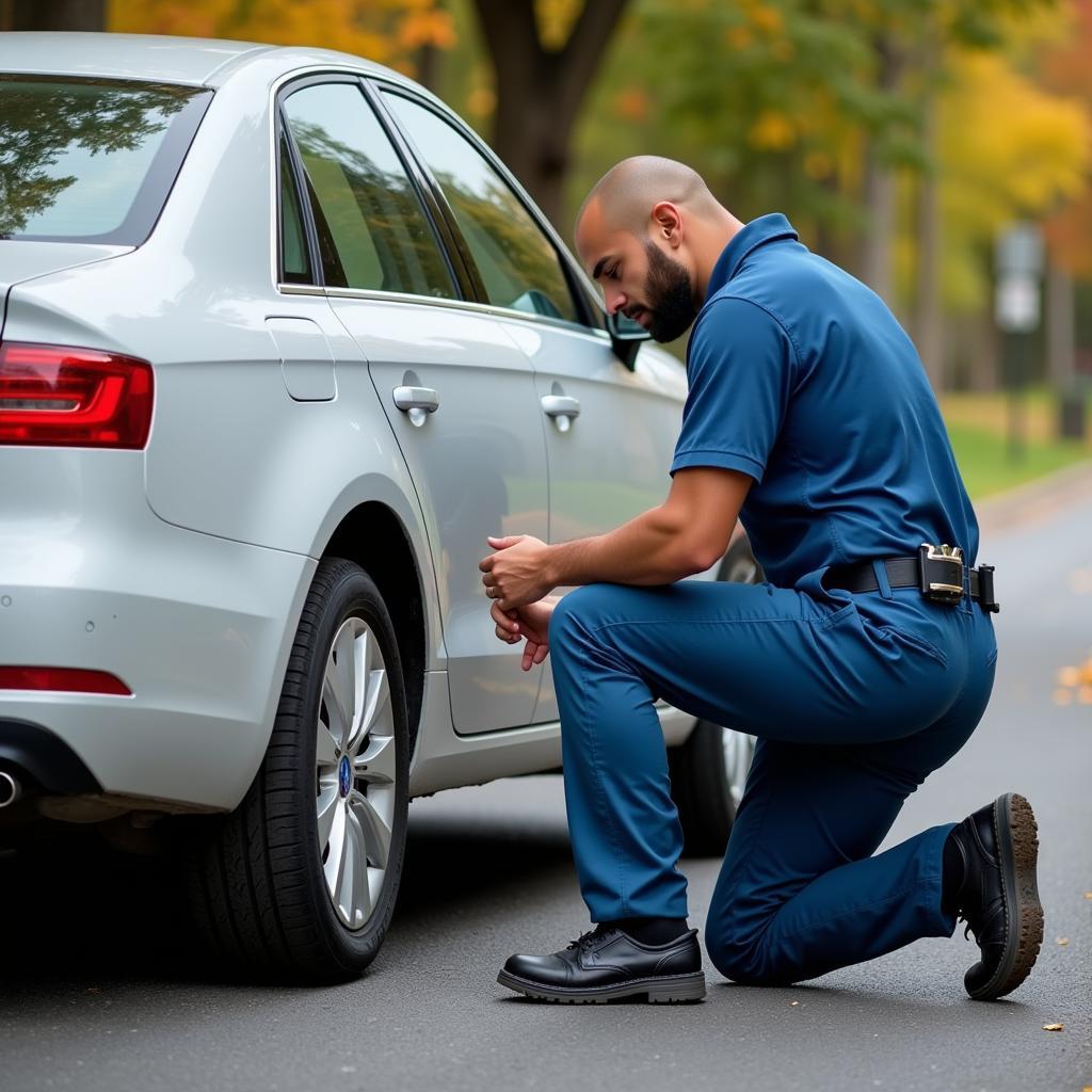 Roadside Assistance for Flat Tire