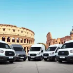 Van rental services in Rome