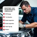 Routine car maintenance checklist