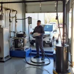 Self-Service Car Wash Equipment Installation