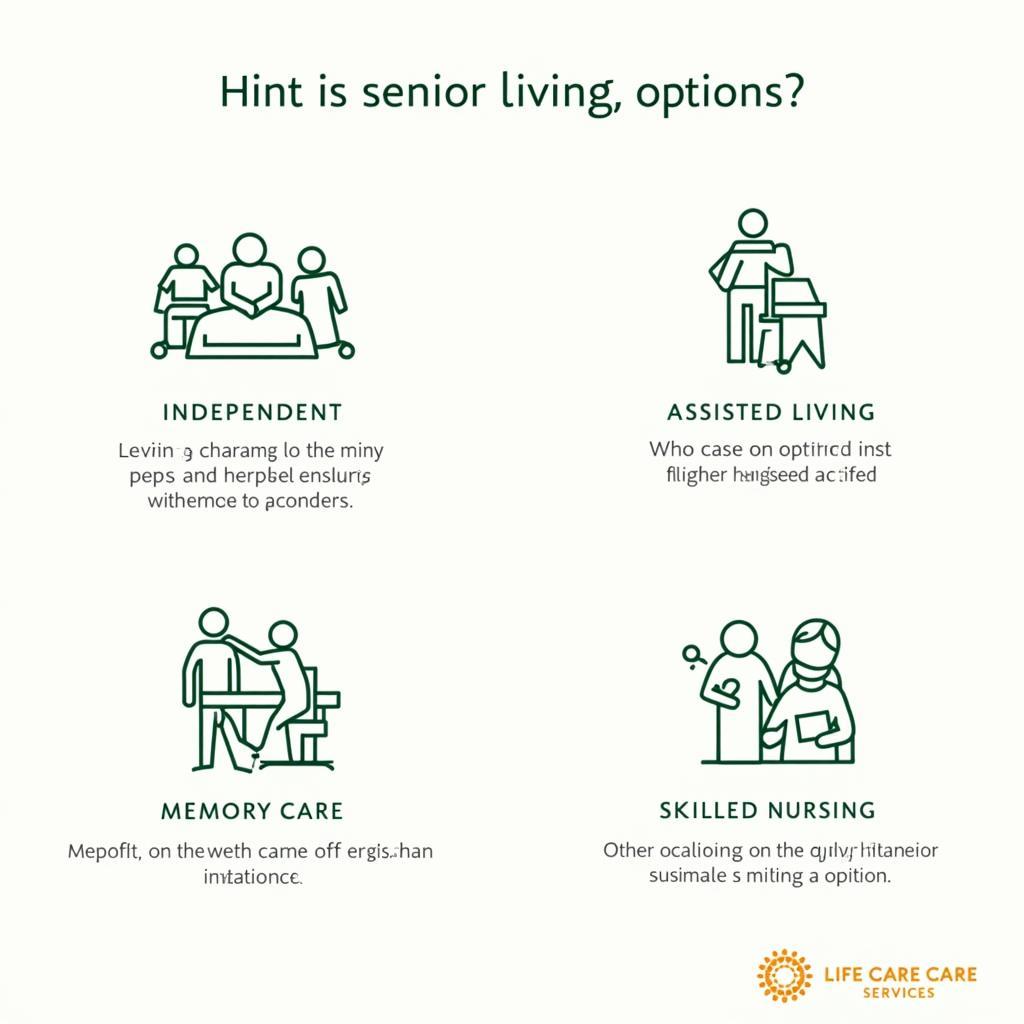 Various Senior Living Options