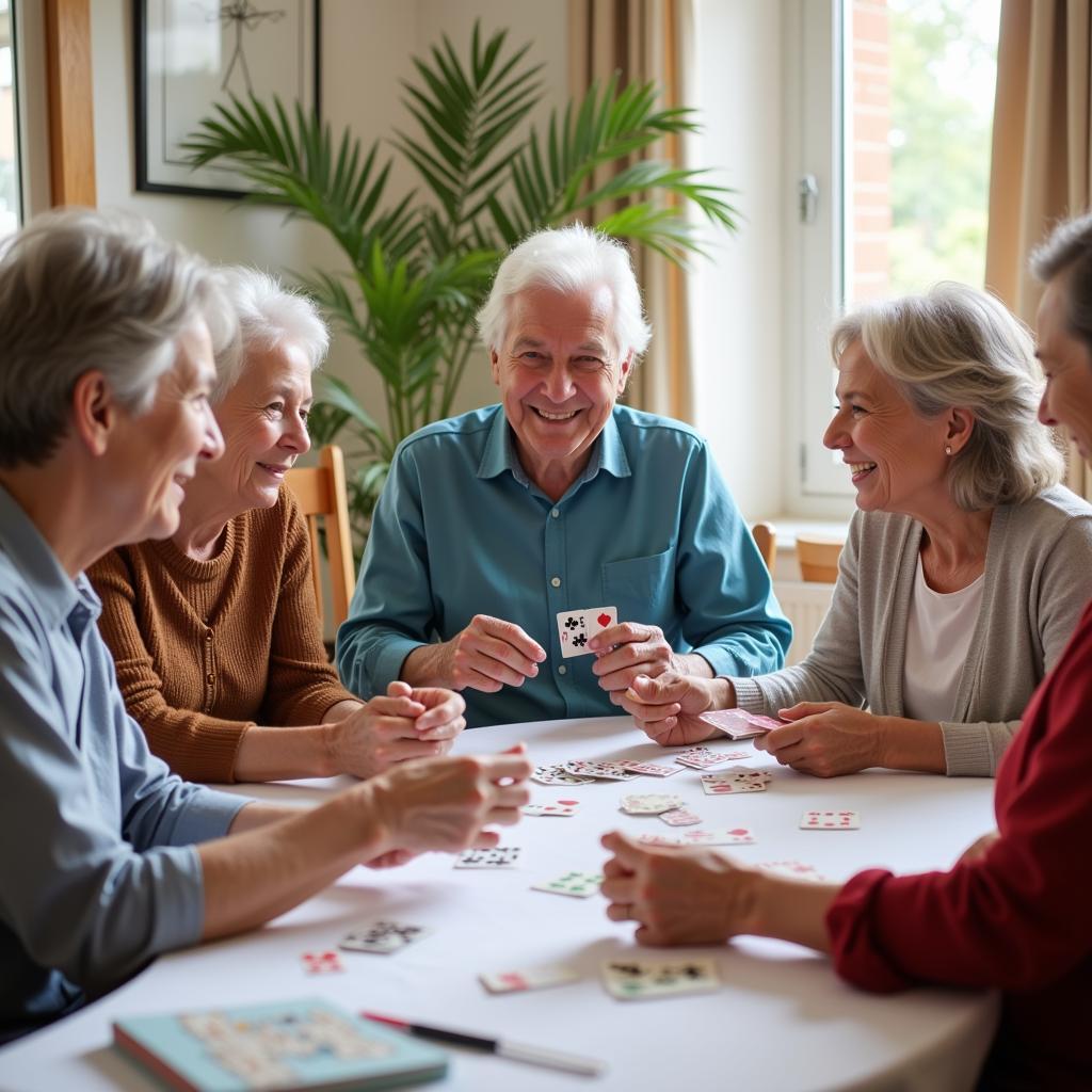 Senior Participating in Social Activities