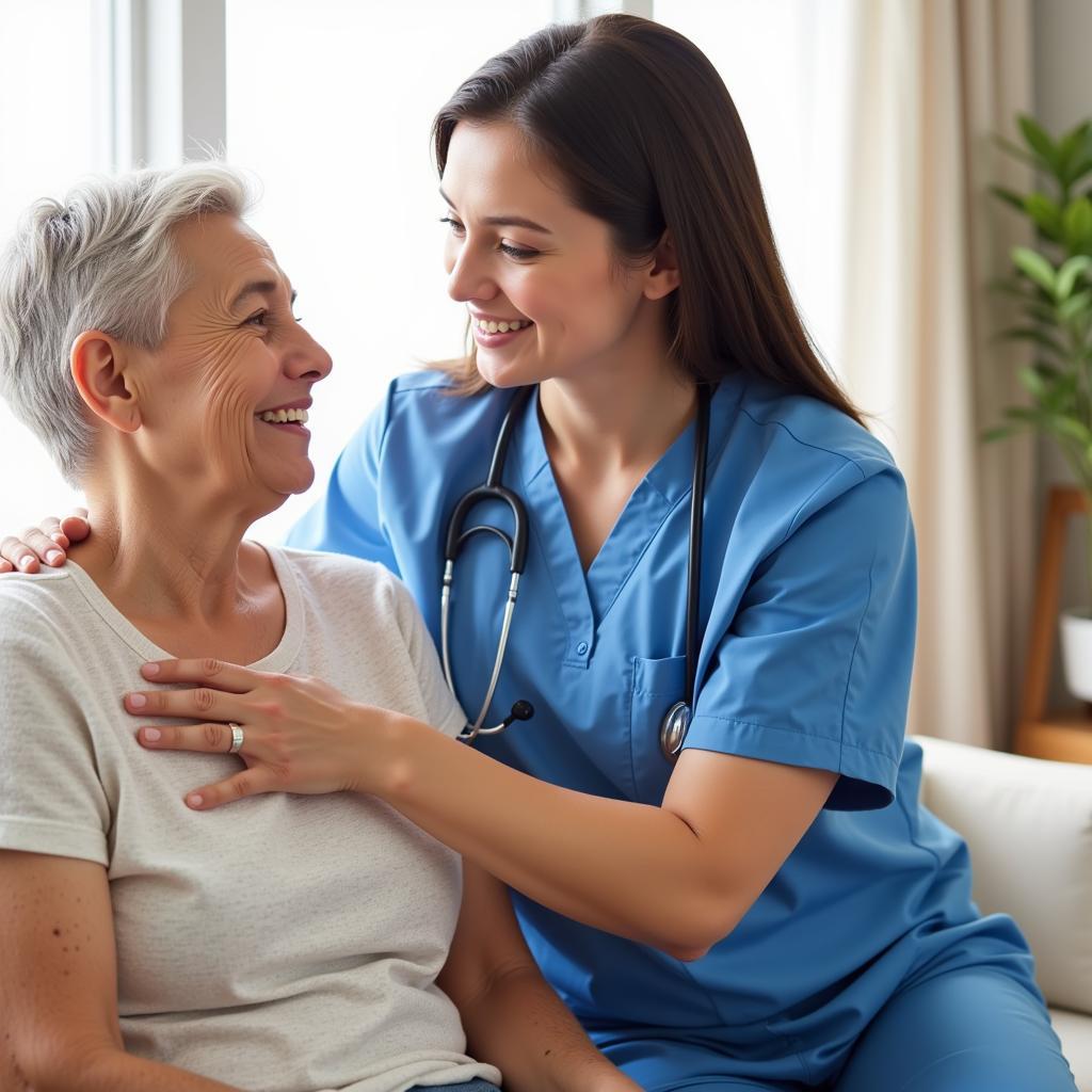 Senior Receiving Specialized Home Care in Pittsburgh