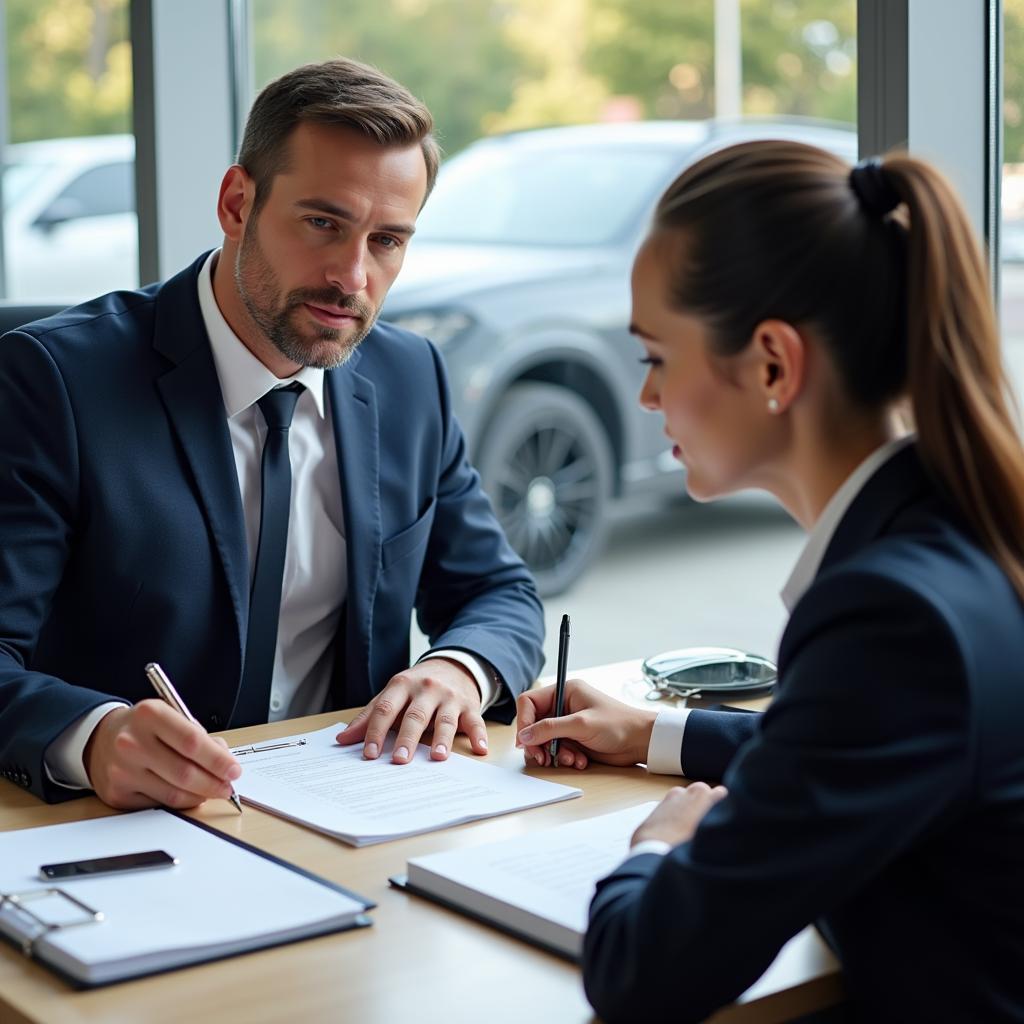  Negotiating the Cash Price of a Service Car