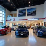 Service Loaner Car at Dealership