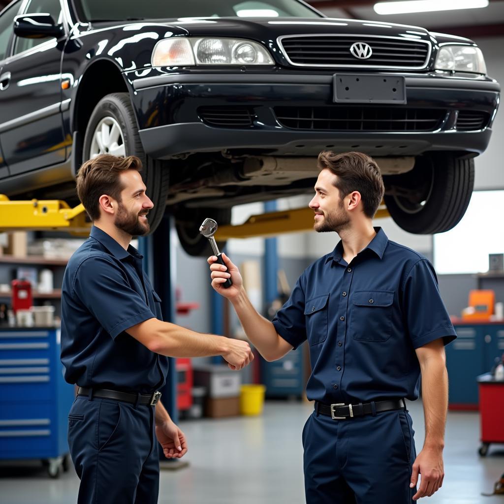 Service Porter Assisting Technician