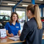 Service Station Reception Desk