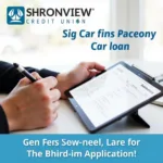 Applying for a car loan at Sharonview Credit Union