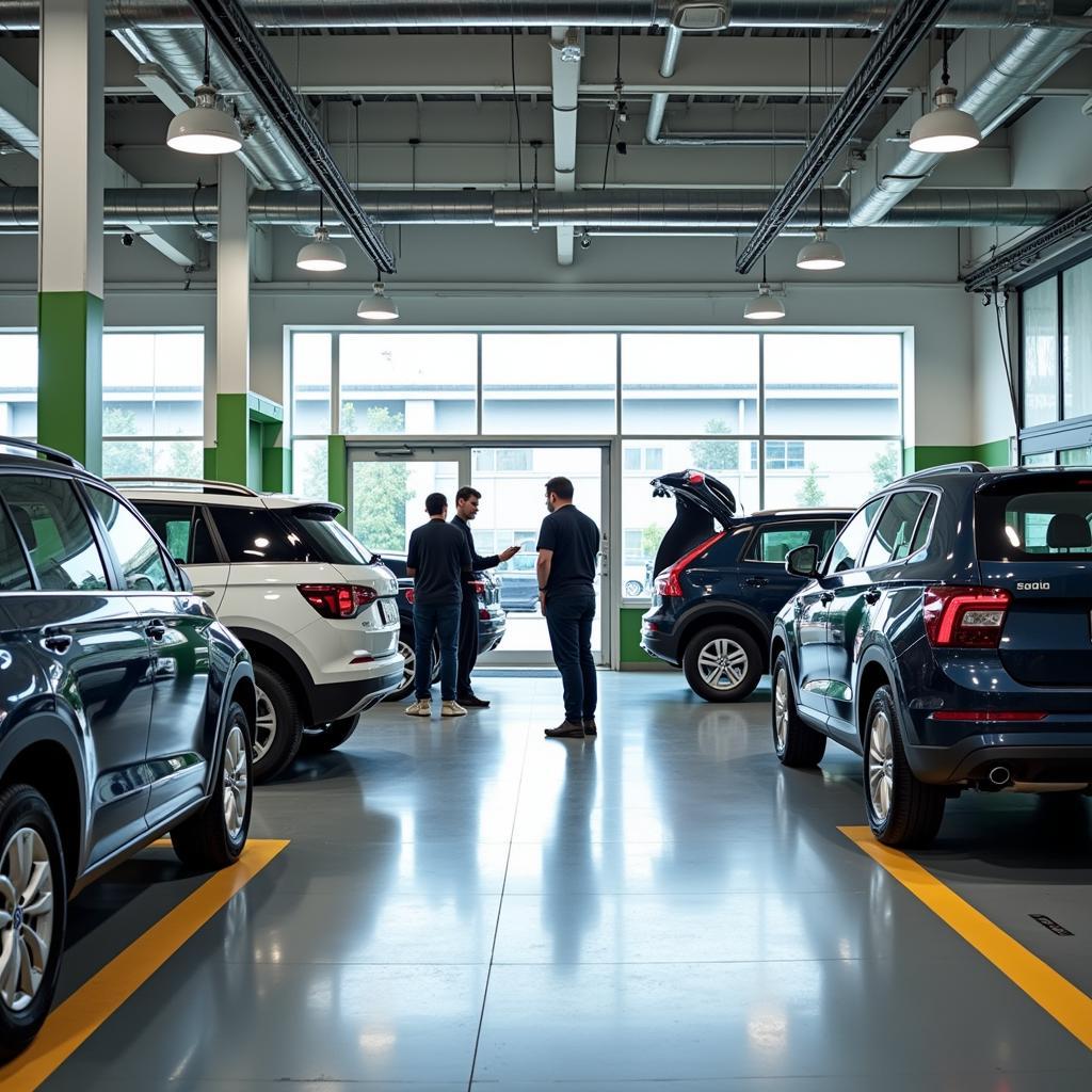 Modern Skoda Service Center