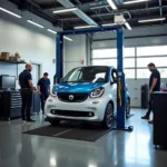 Smart car service center