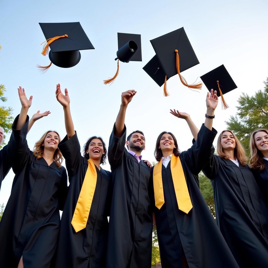 Southeastern Institute Graduates Celebrating