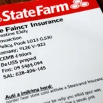 State Farm Auto Insurance Card