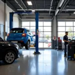 Suzuki Dealership Service Bay