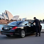 Luxury car chauffeur service in Sydney