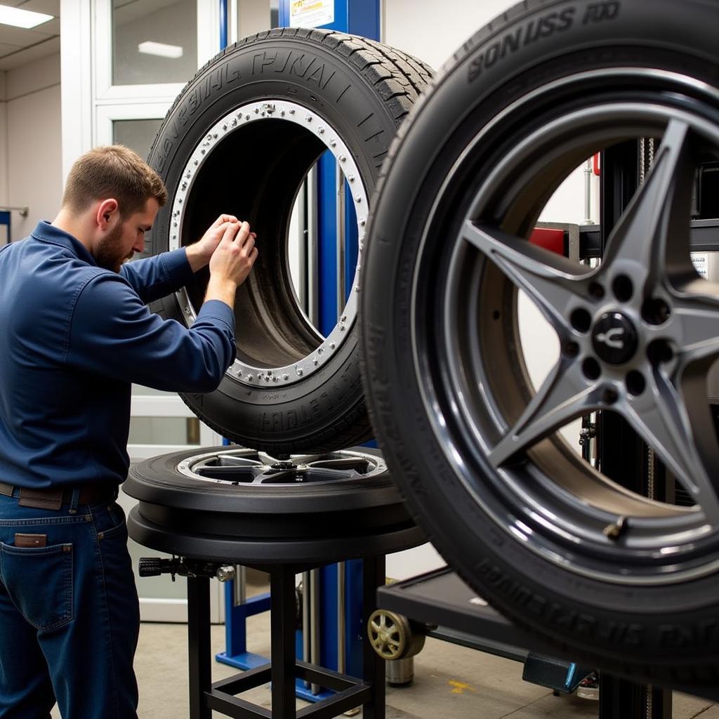 Tire Changer and Balancer