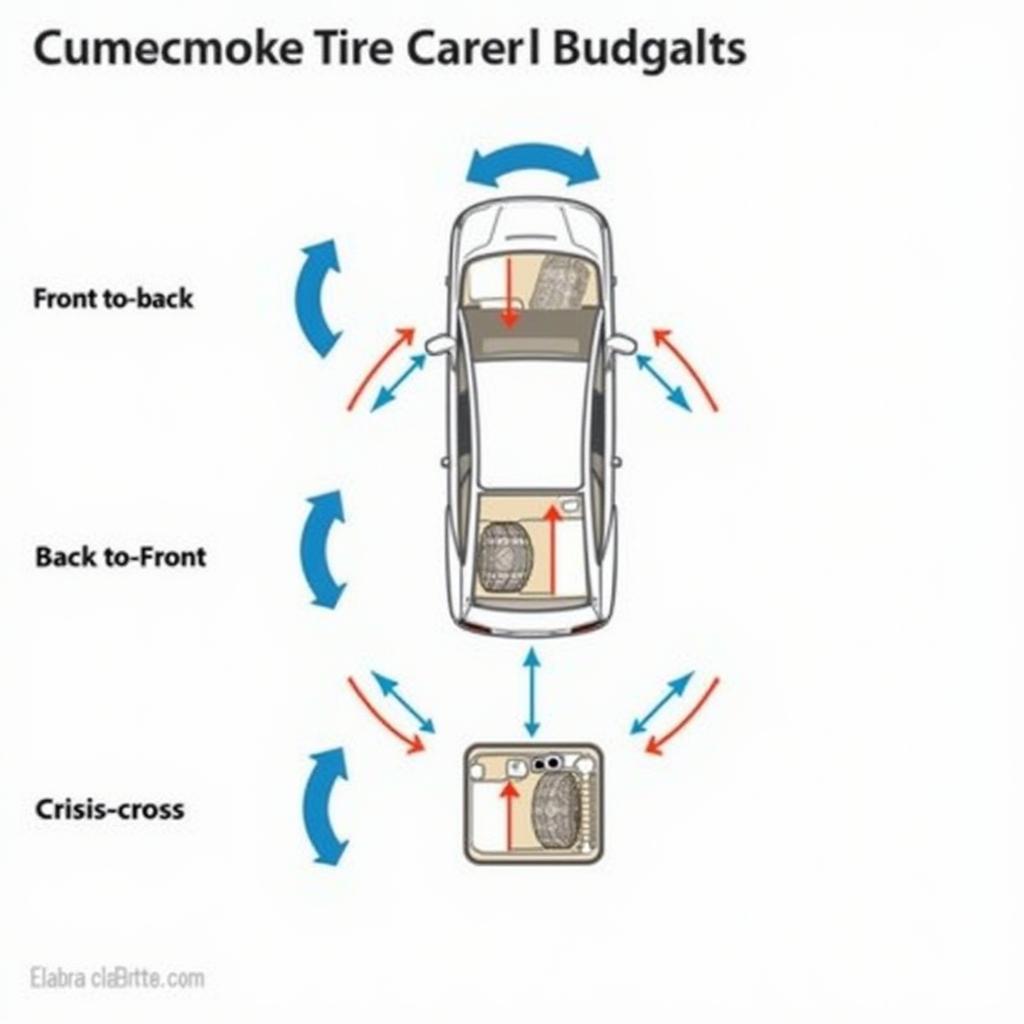 Tire Rotation Diagram