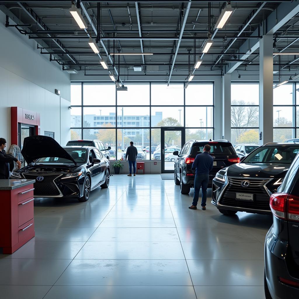 Toyota and Lexus service center