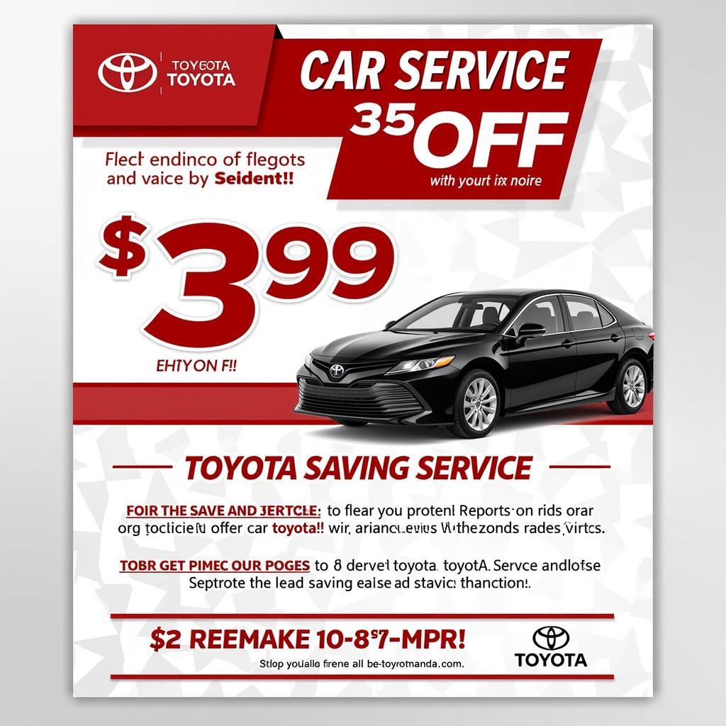 Toyota Service Discounts & Coupons